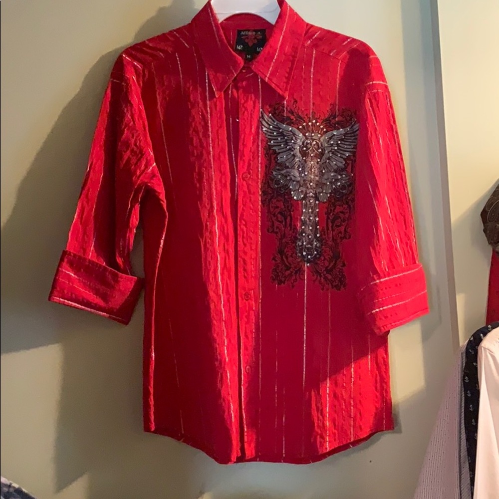 MZ U.S.A. Button down shirt